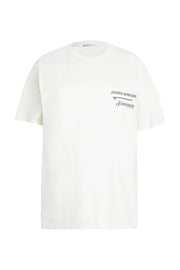 white Malibu t-shirt